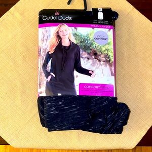 CuddlDuds long sleeve tunic with thumbholes